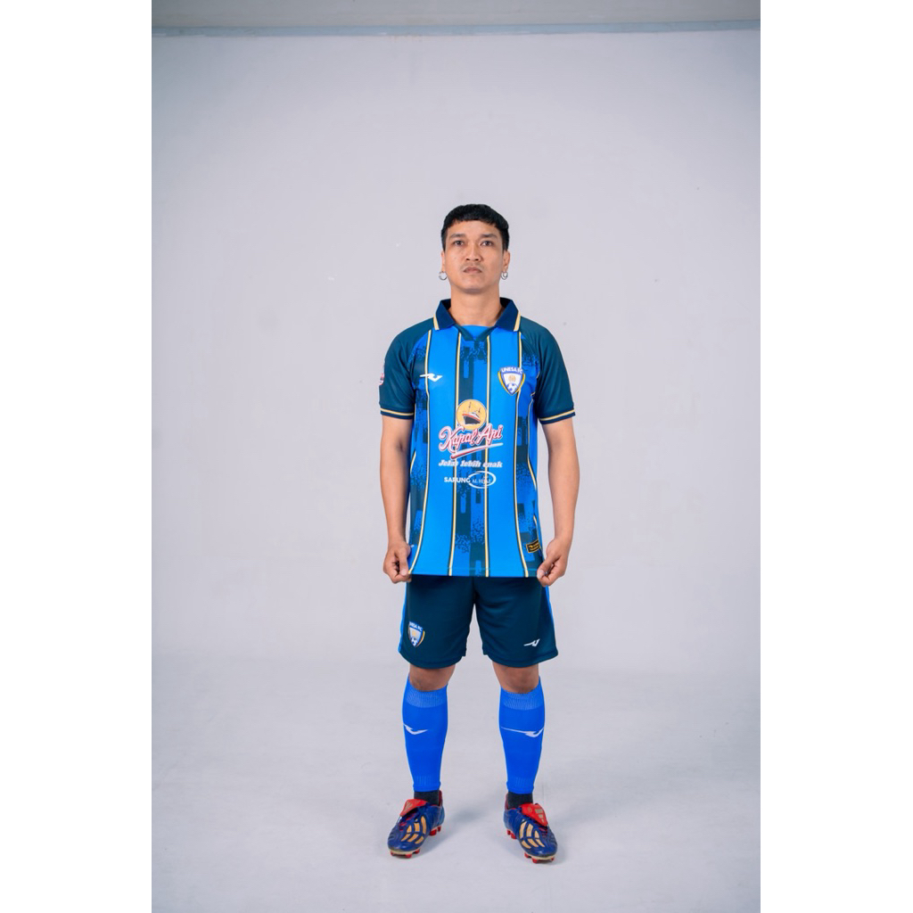 Jersey Unesa Home Liga 4 Jawa Timur 2025/2026 - Ful Printing Cut Shew & Free Request Nama