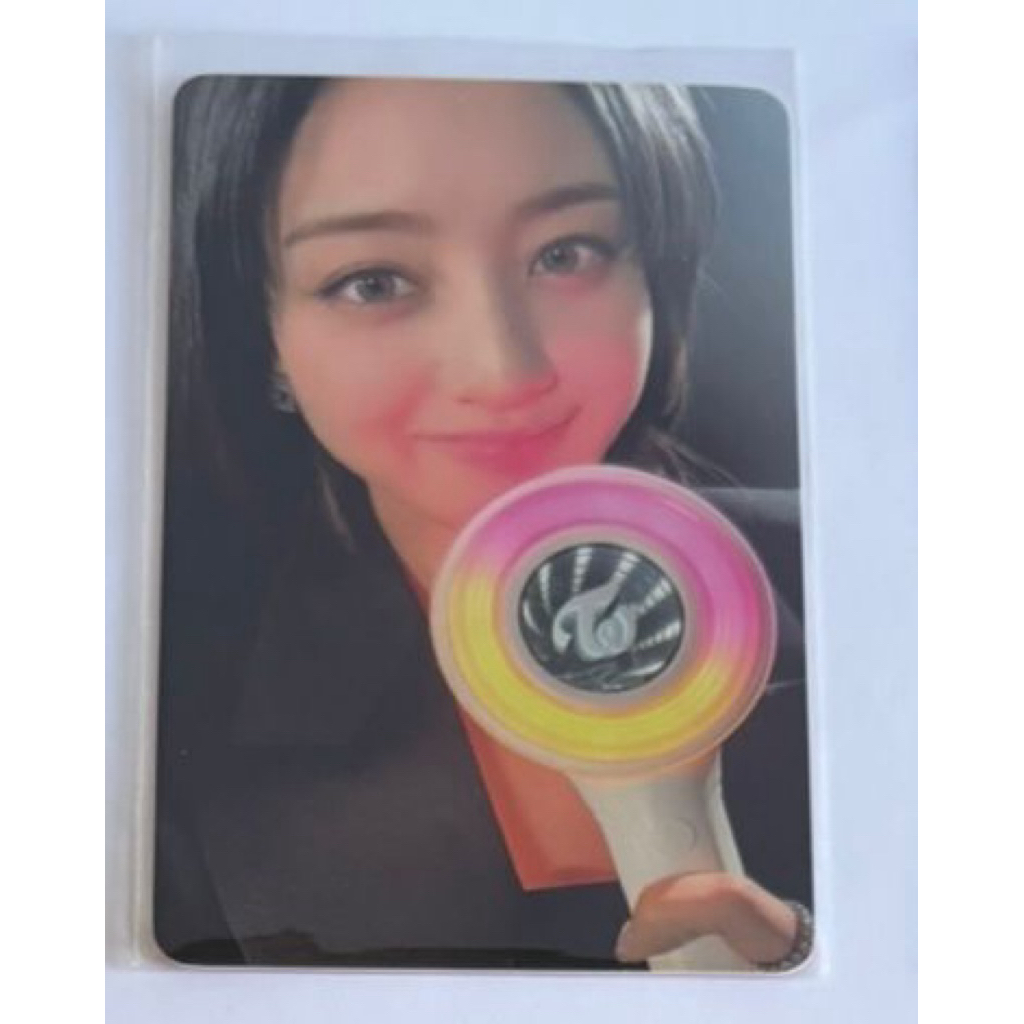 jihyo lightstick photocard