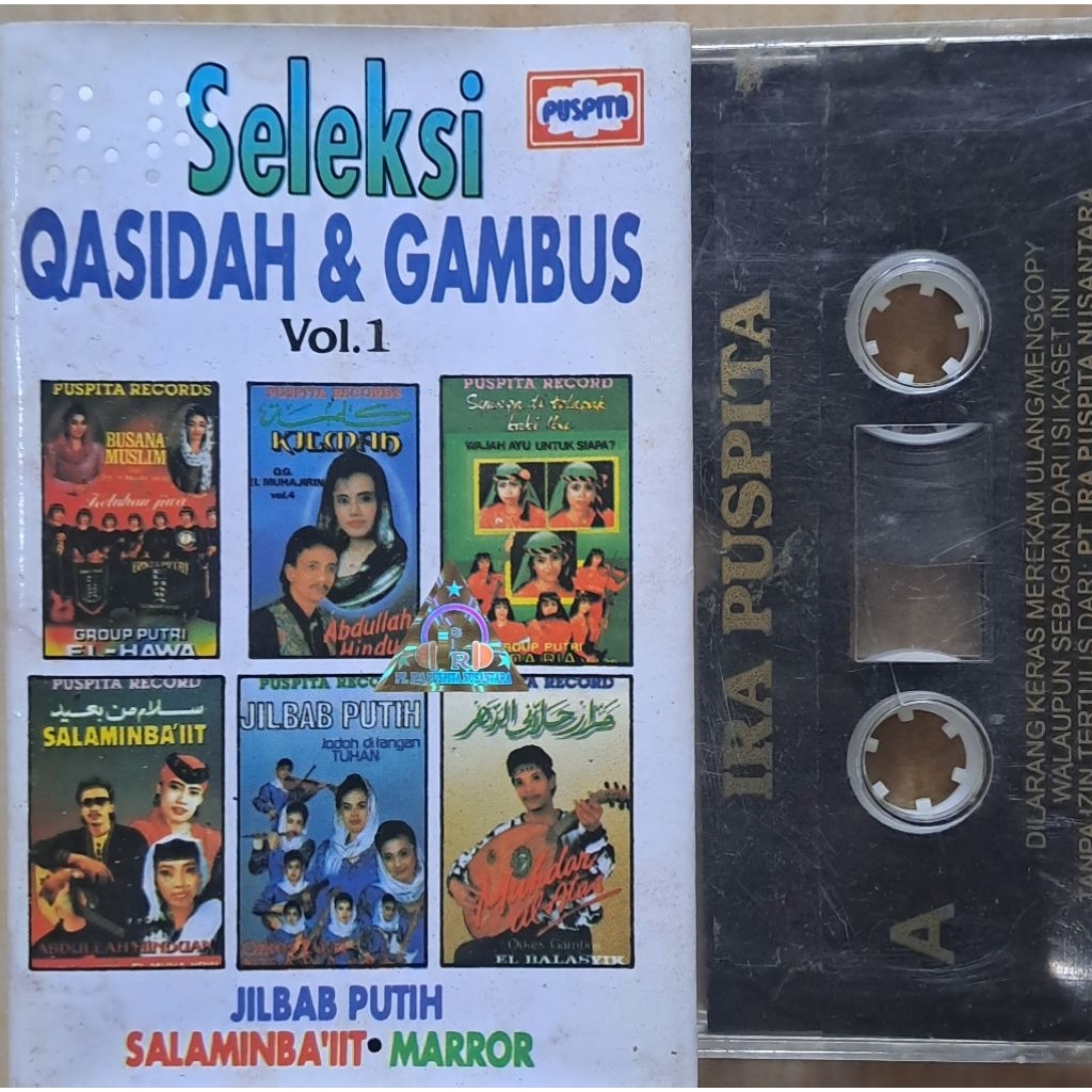 Kaset Pita Seleksi qosidah Dan Gambus