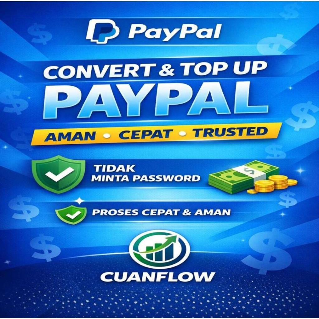 Jasa Digital PayPal | Layanan Bantuan Transaksi Online
