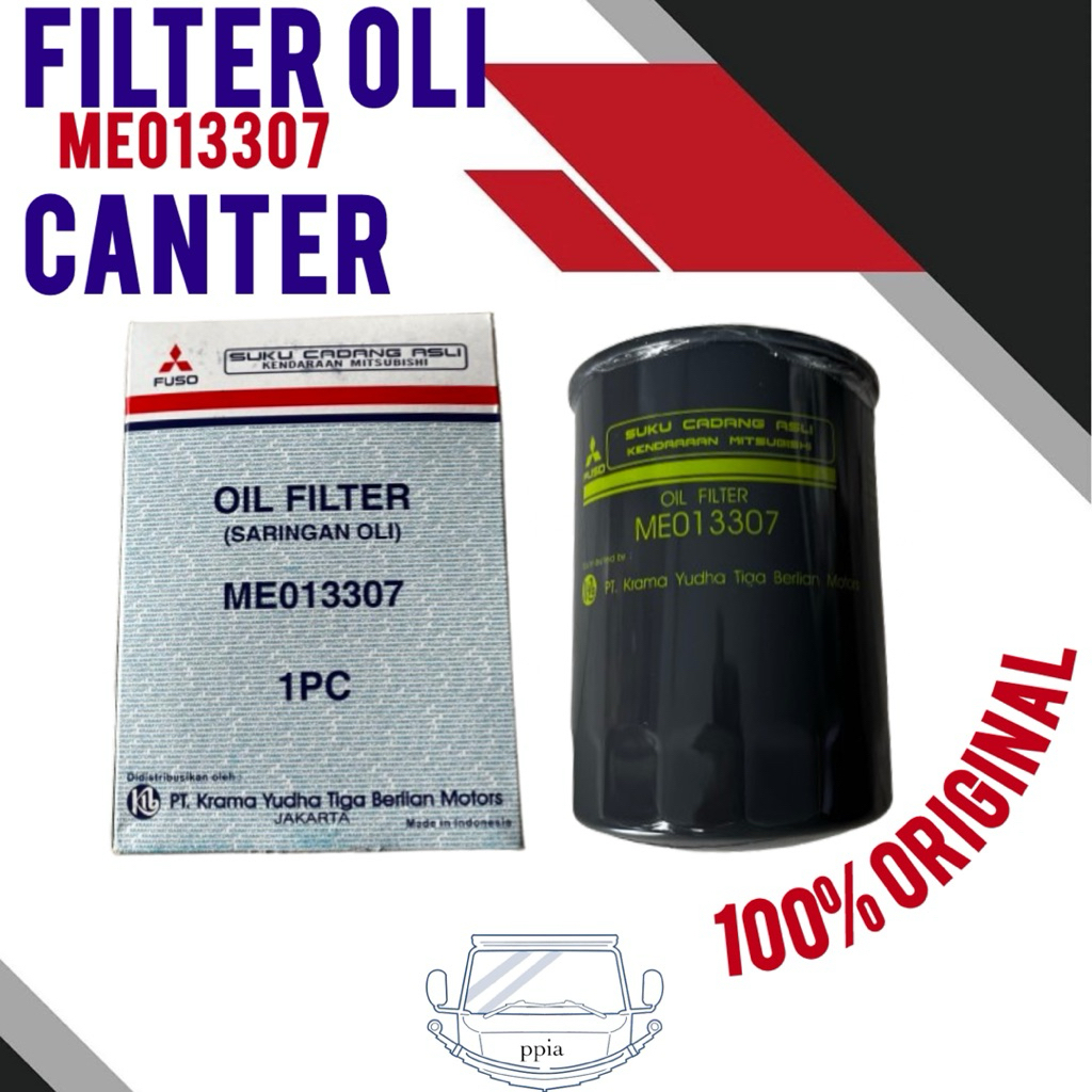 Filter oli canter original ME013307 oil filter canter original filter oli ps125 saringan oli canter 