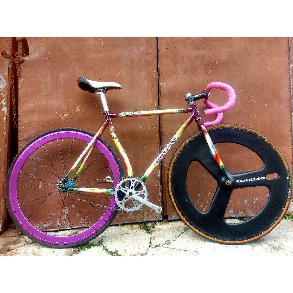frame set  rangka fixie lokal s taiwan barang langka vintage