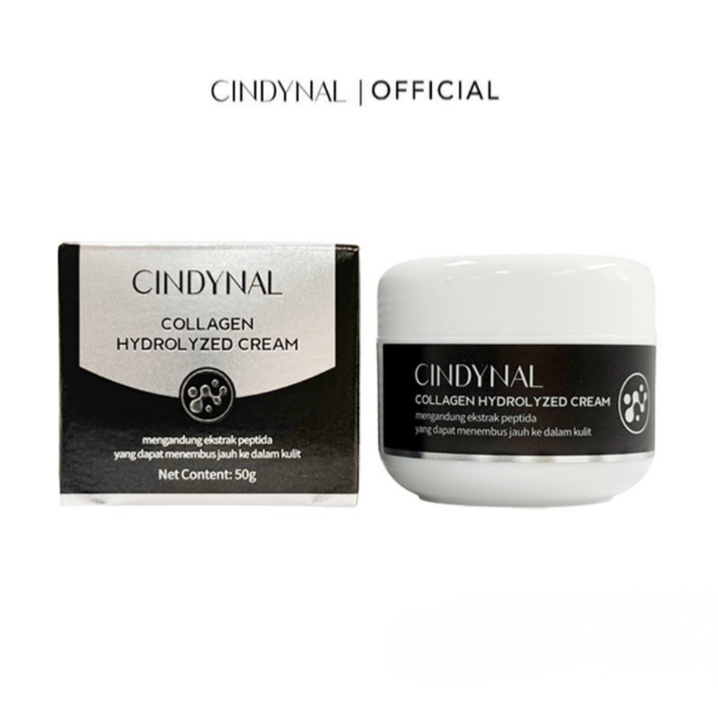 YZKMSKIN - CINDYNAL Hydrolyzed Cream Collagen Pelembab Wajah Pria Untuk Membantu Melembabkan Kulit K