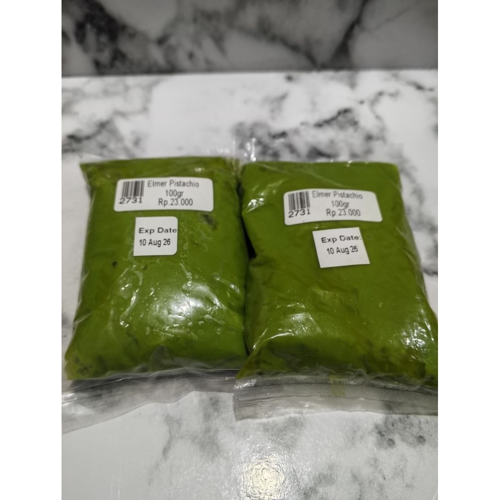 ELMER GLAZE PISTACHIO 1KG / SELAI ELMER PISTACHIO 1kg/ SELAI PISTACHIO 1kg