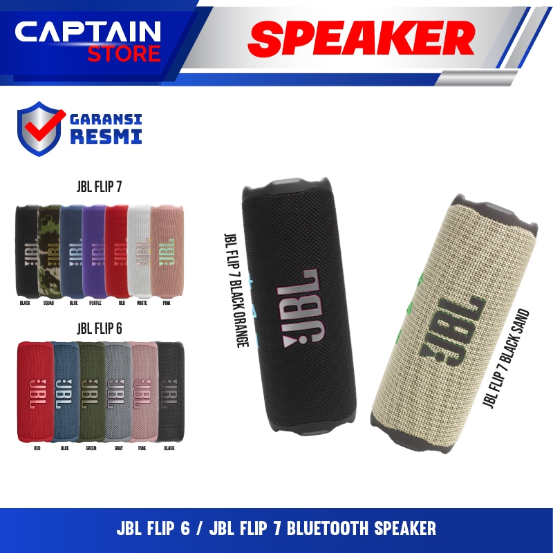 JBL Flip 6 / Flip 7 Bluetooth Speaker Flip6 Speaker Portable - JBL FLIP 6/FLIP 7