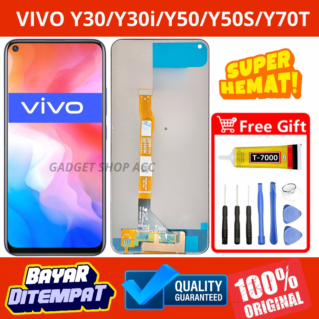 LCD TOUCHSCREEN VIVO Y30 / LCD VIVO Y30I + TOUCSREEN