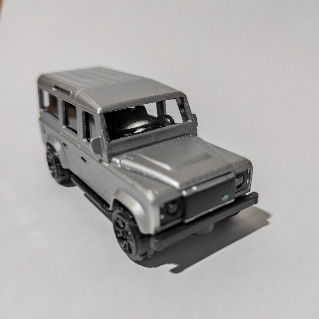 majorette land rover defender 110 silver (LOOSE)