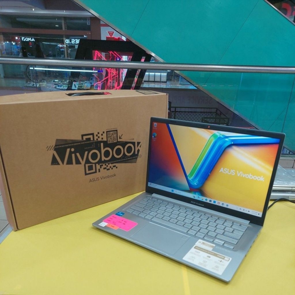 laptop asus vivobook A1404V core i3 1315U ram 8gb ssd 512gb bergaransi resmi sampai 4-8-2026  1153