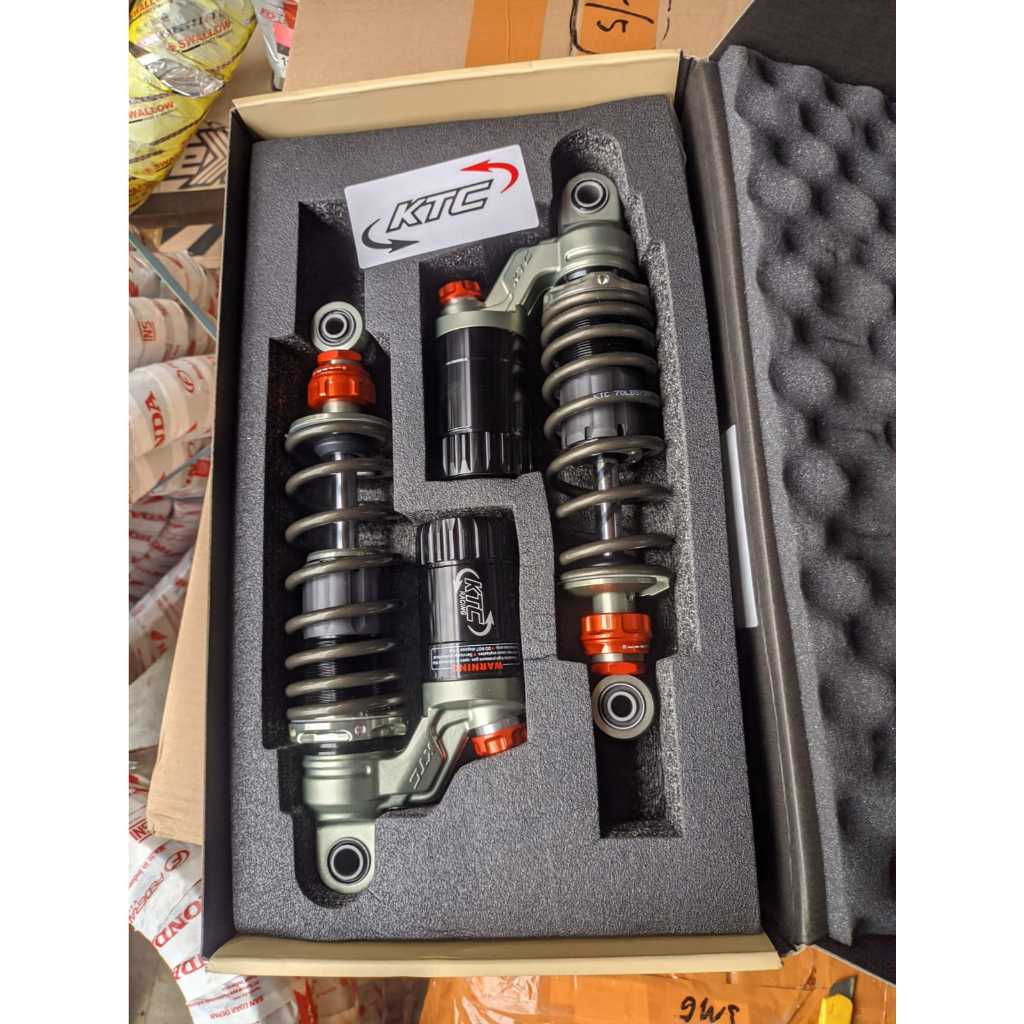 SHOCK SHOCKBREKER BELAKANG NEW KTC EXTREAM TITANIUM GREY 280 MM JUPITER Z VEGA R LAMA NEW FIZR FIZ R