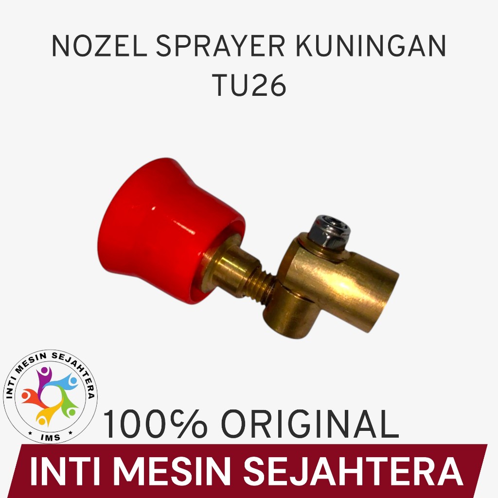 KNAPSACK  HOSE SPRAYER TU26 NOZEL KUNINGAN ORIGINAL MOTORO