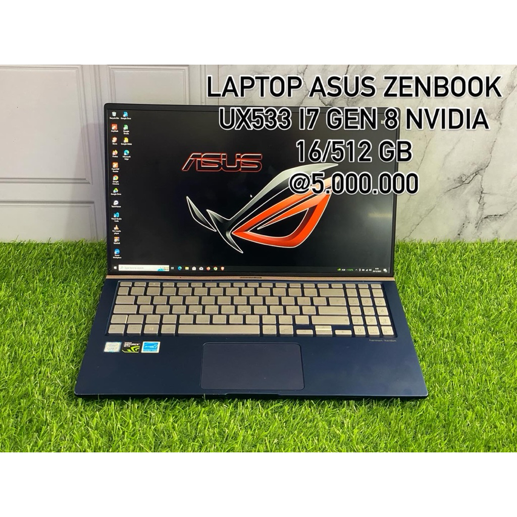 Laptop Asus Zenbook UX533 Normal