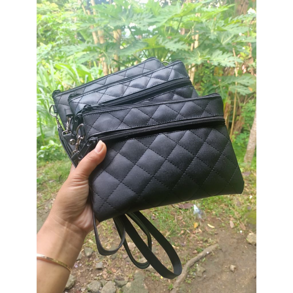 pouch clutch dompet wanita