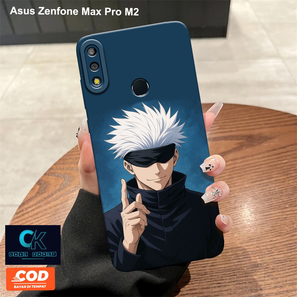 Case Asus Zenfone Max Pro M2 - Casing Anime - Softcase Candy Case Full Color 3D Silikon TPU