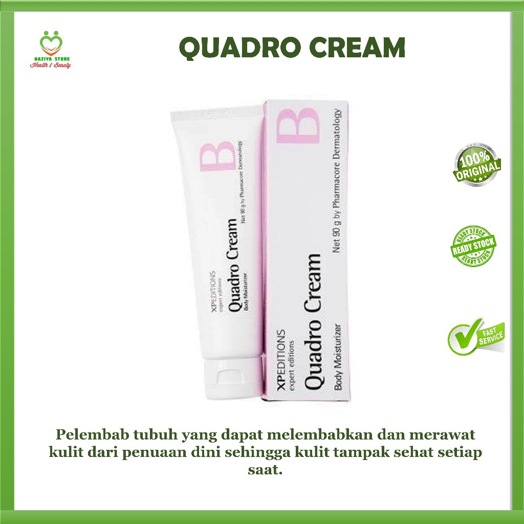 Quadro cream xpeditions (pelembab/ moisturizer kulit) pharmacore Anti Aging