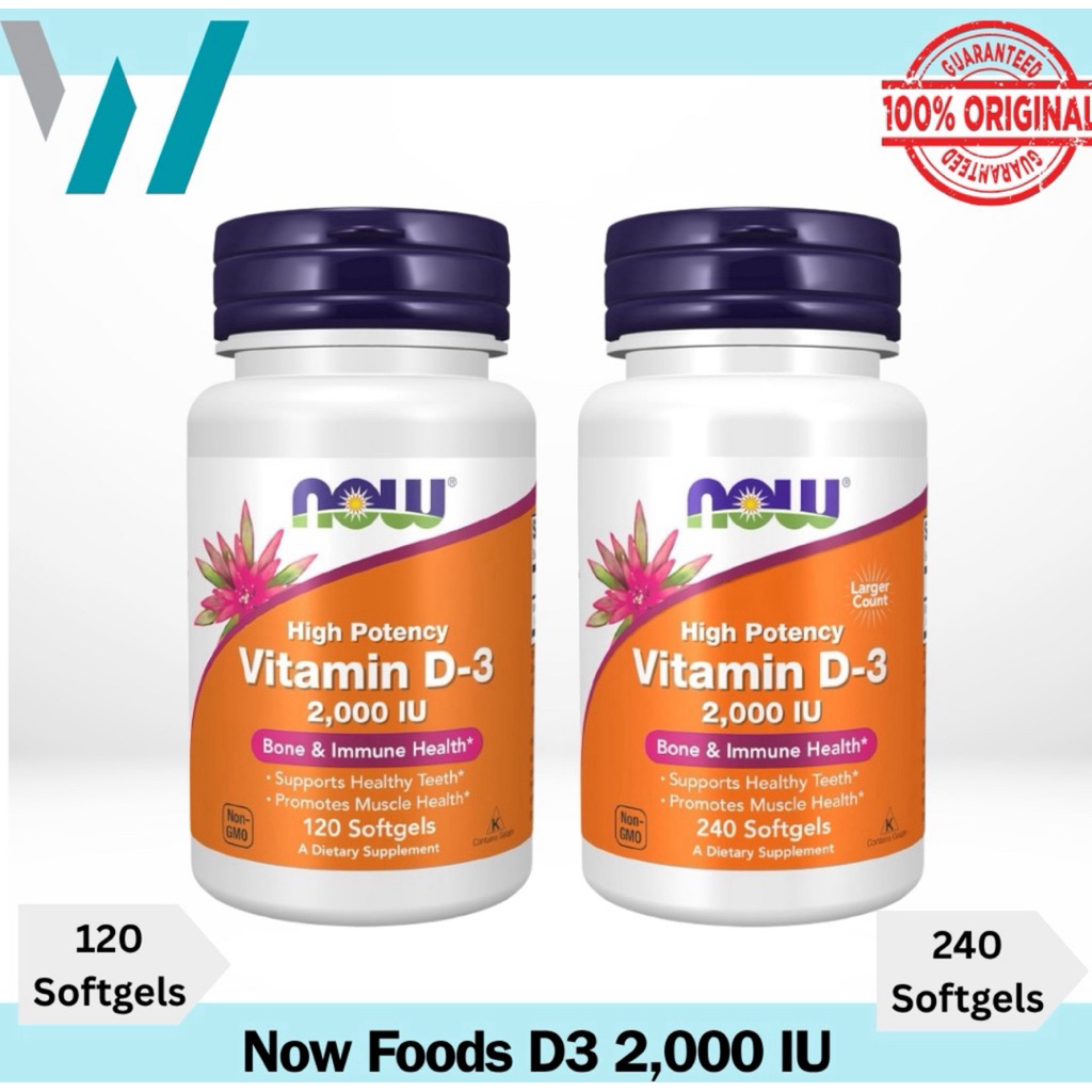 Now vitamin d3 2000 iu 100% ORIGINAL vit d d3 vitamin c 2000iu