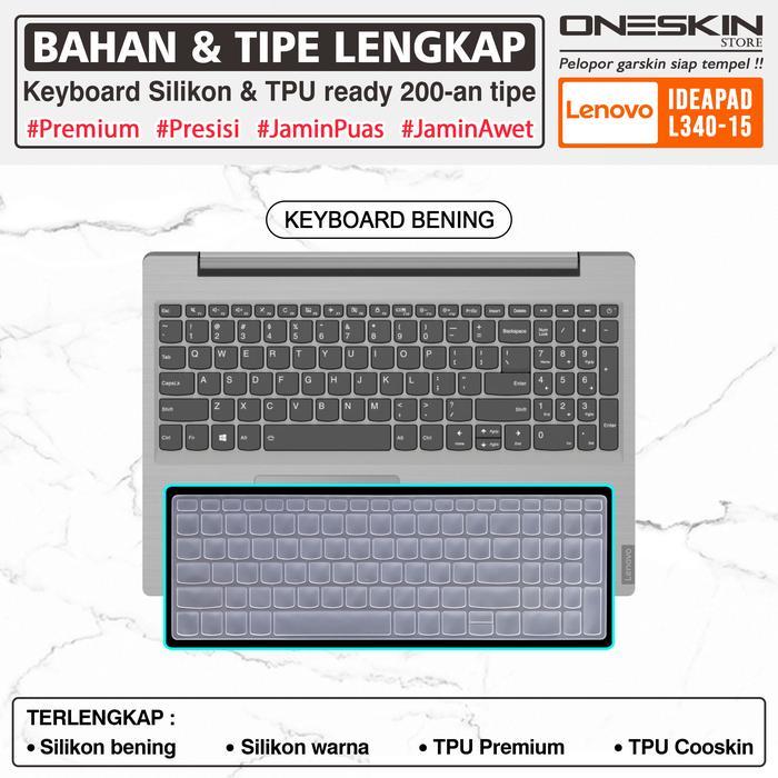 HOT SALE Pelindung Keyboard Protector Lenovo IdeaPad L340-15 Gaming Silikon Tpu