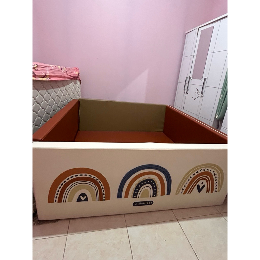 Hippo playmat PRELOVED “extra large” | box bayi | matras anak | Bumpermat