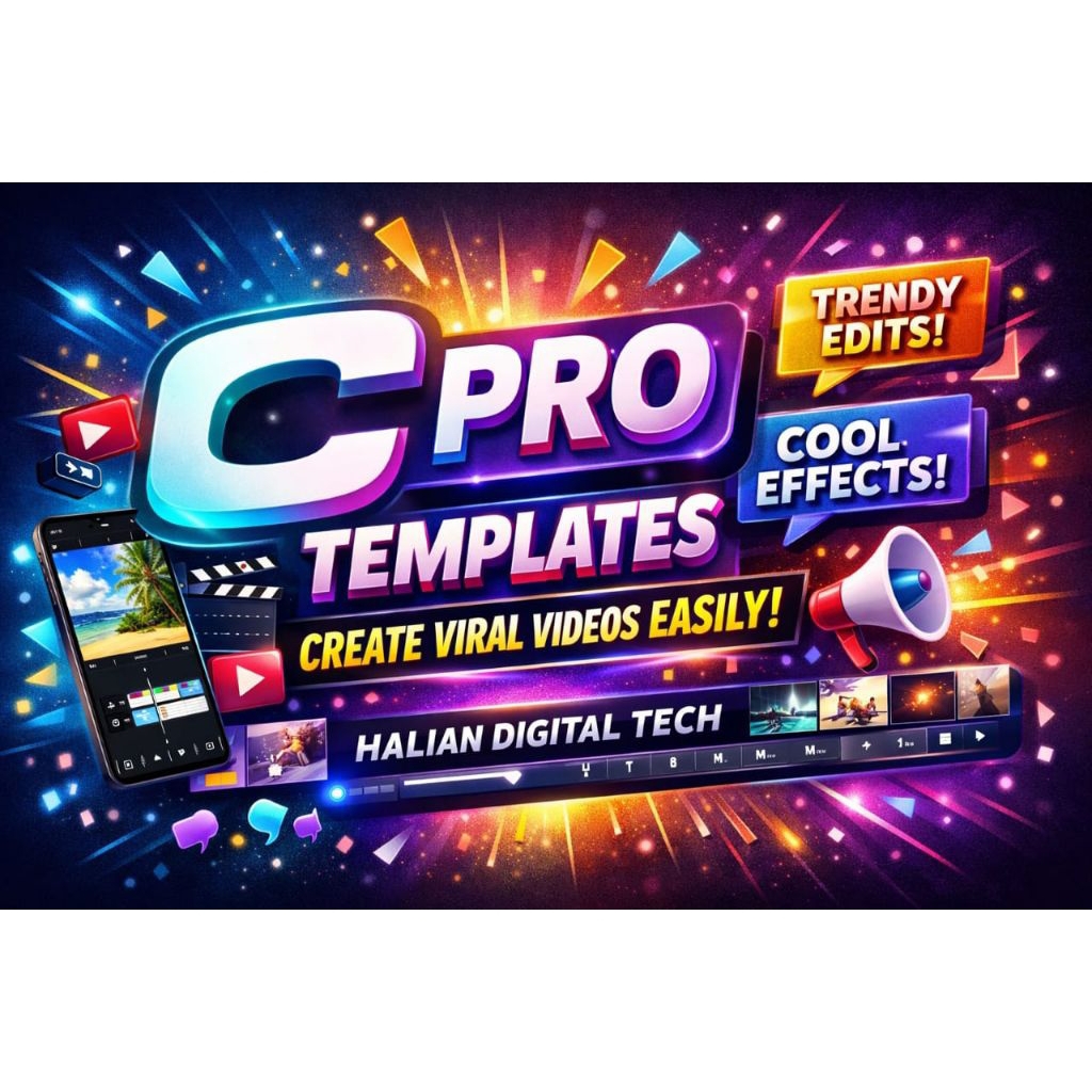 CAPCUT Pro 89000++ template editing