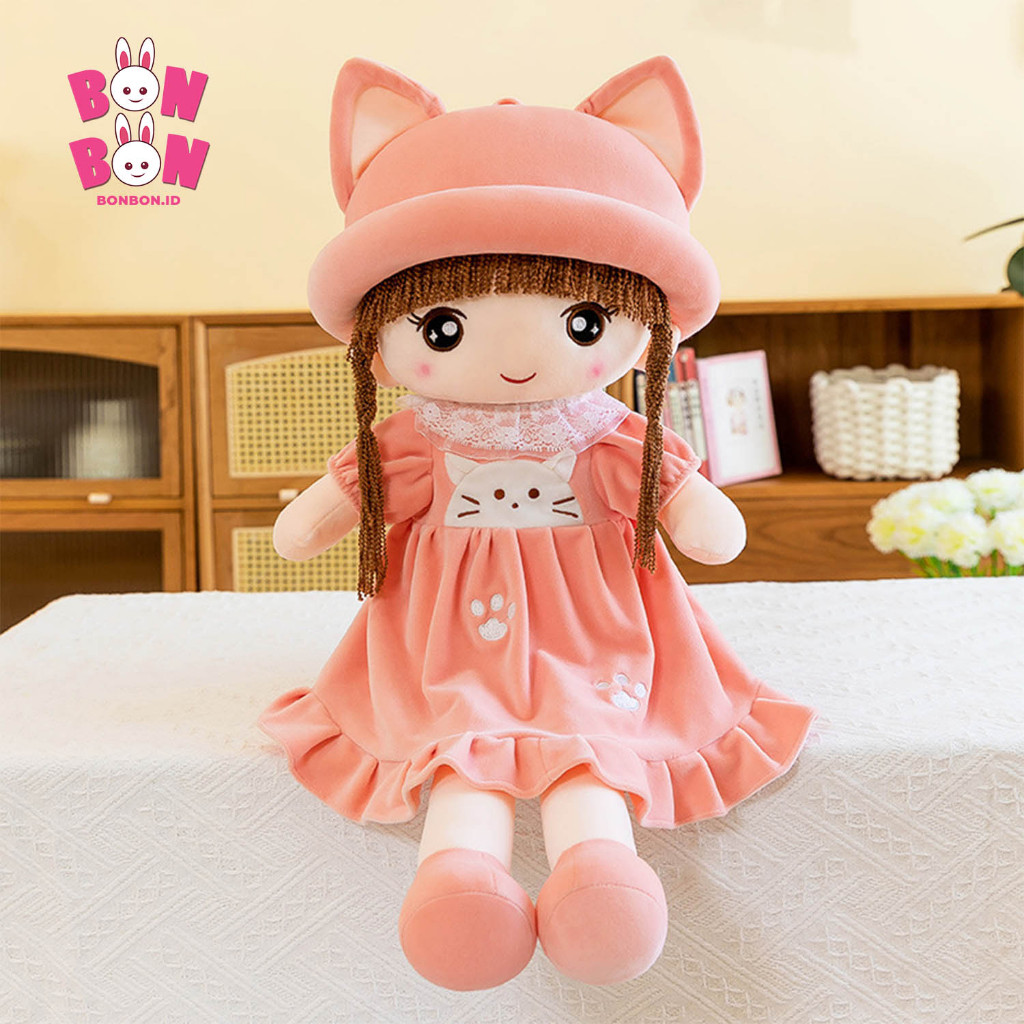Mainan Boneka Cewek Bayi Baby Girl Baju Lucu Anak SD 4 5 6 7 8 9 10 Tahun Edukasi Merawat Doll Perem