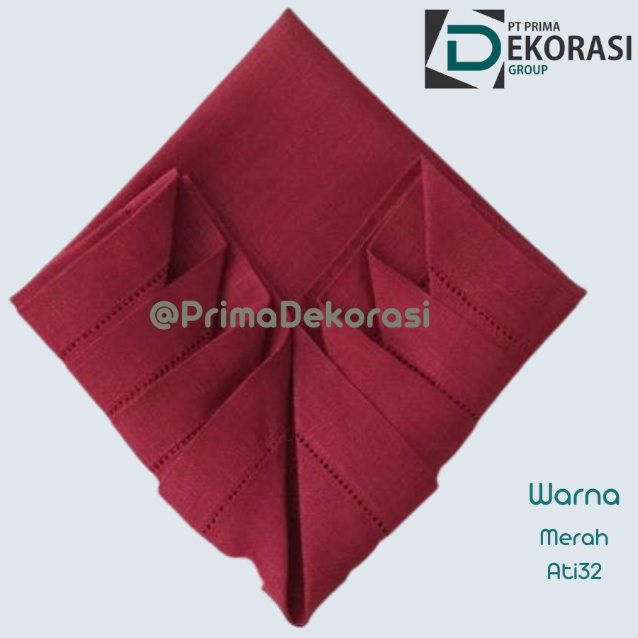 Napkin Damask Berkualitas Prima Dekorasi