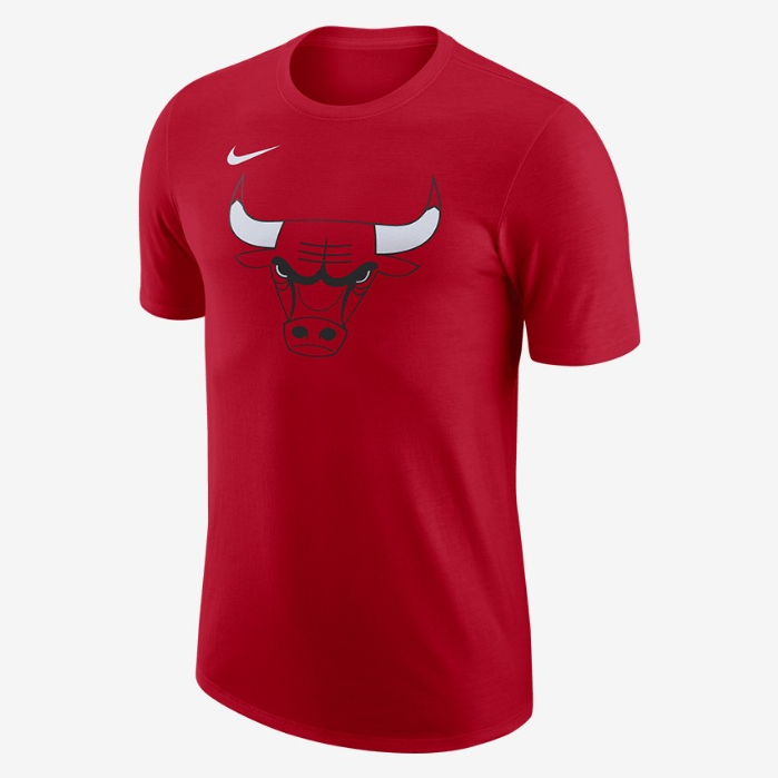 Kaos Pria Nike NBA Chicago Bulls Essential Tee FJ0231-657 100% Original