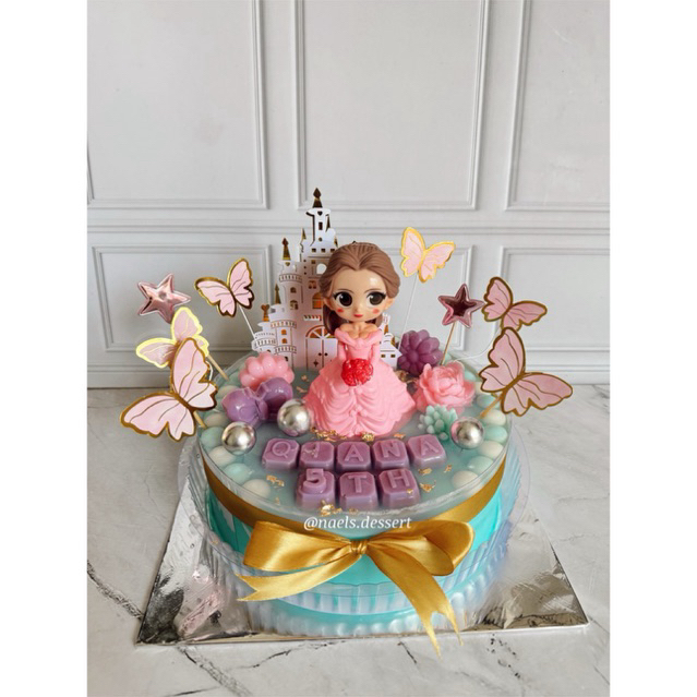 Puding karakter anak perempuan | Puding ulang tahun bekasi | Puding bekasi | Kue ulang tahun bekasi