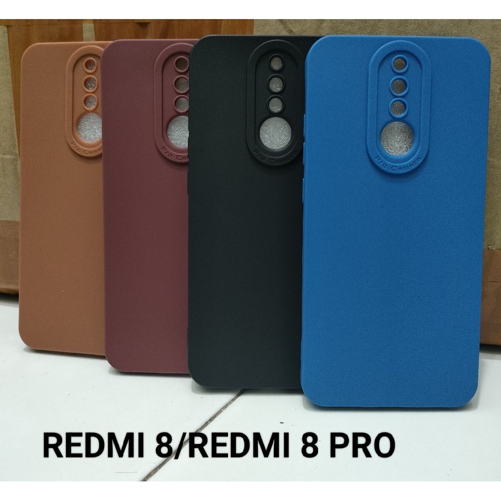 Softcase Pro Camera Xiaomi Redmi 8 Pro Redmi 8 Casing Candy Case full Color 3D Silikon TPU