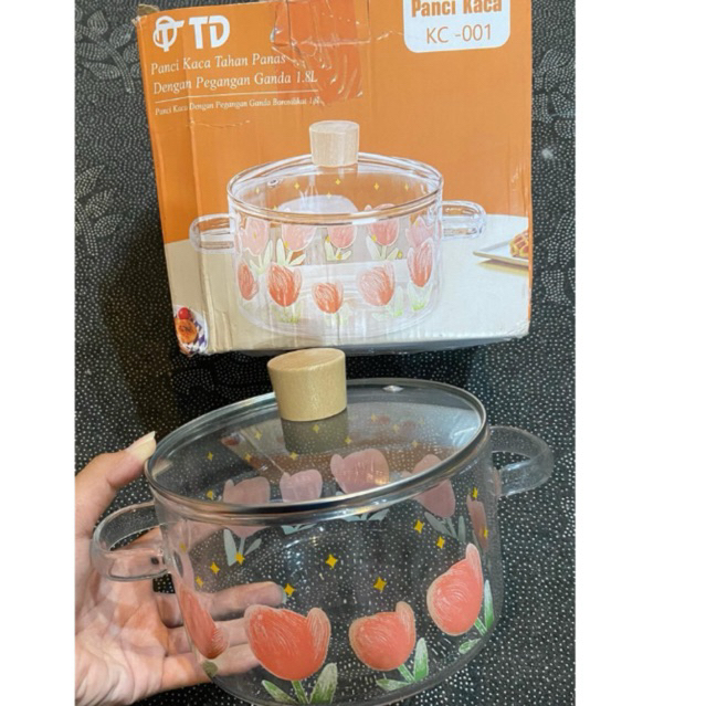 Panci Kaca TD KC 001