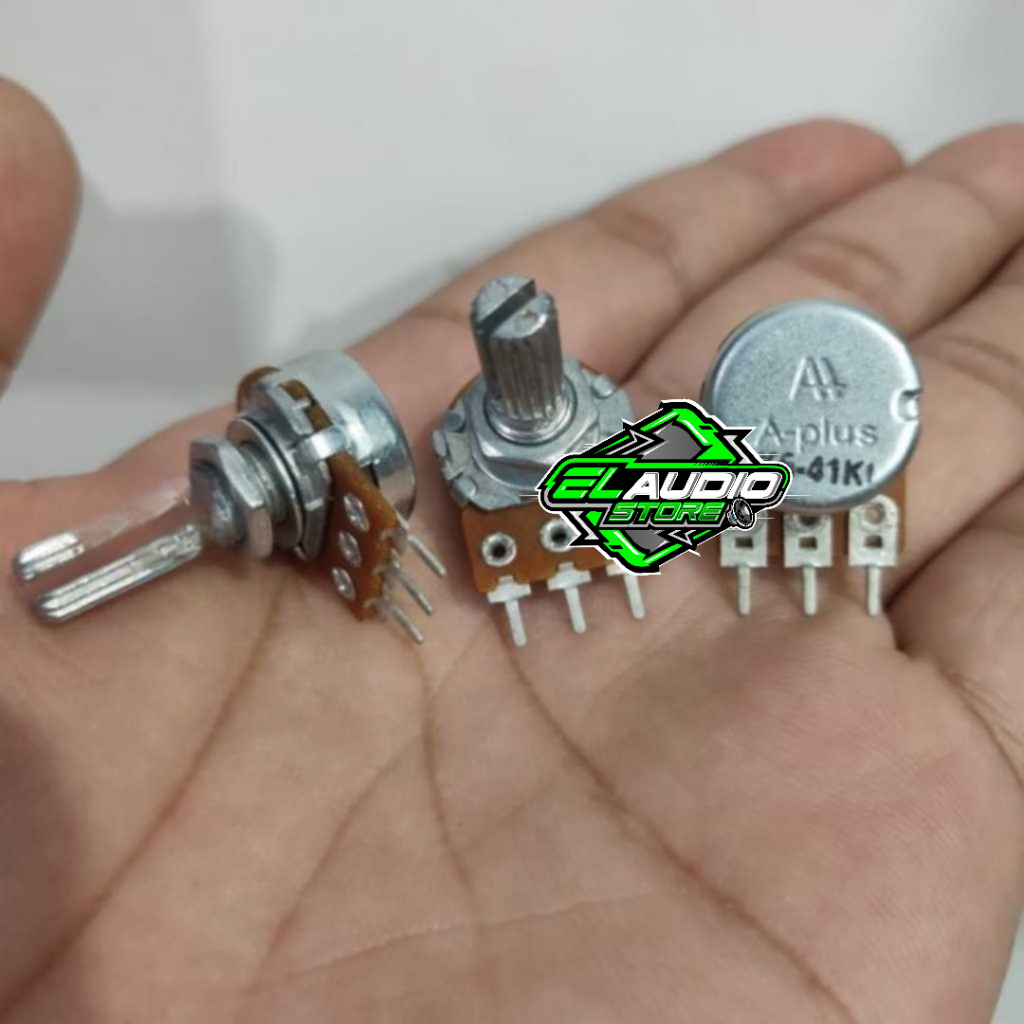 Potensiometer Mono Rotari 50K APLUS / Potensio A+ Klik