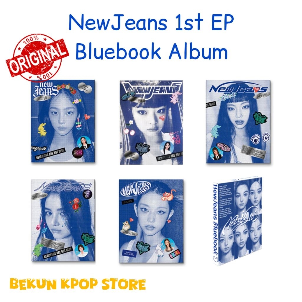 [BACA DESKRIPSI] NewJeans 1st EP Bluebook Album | Original Album