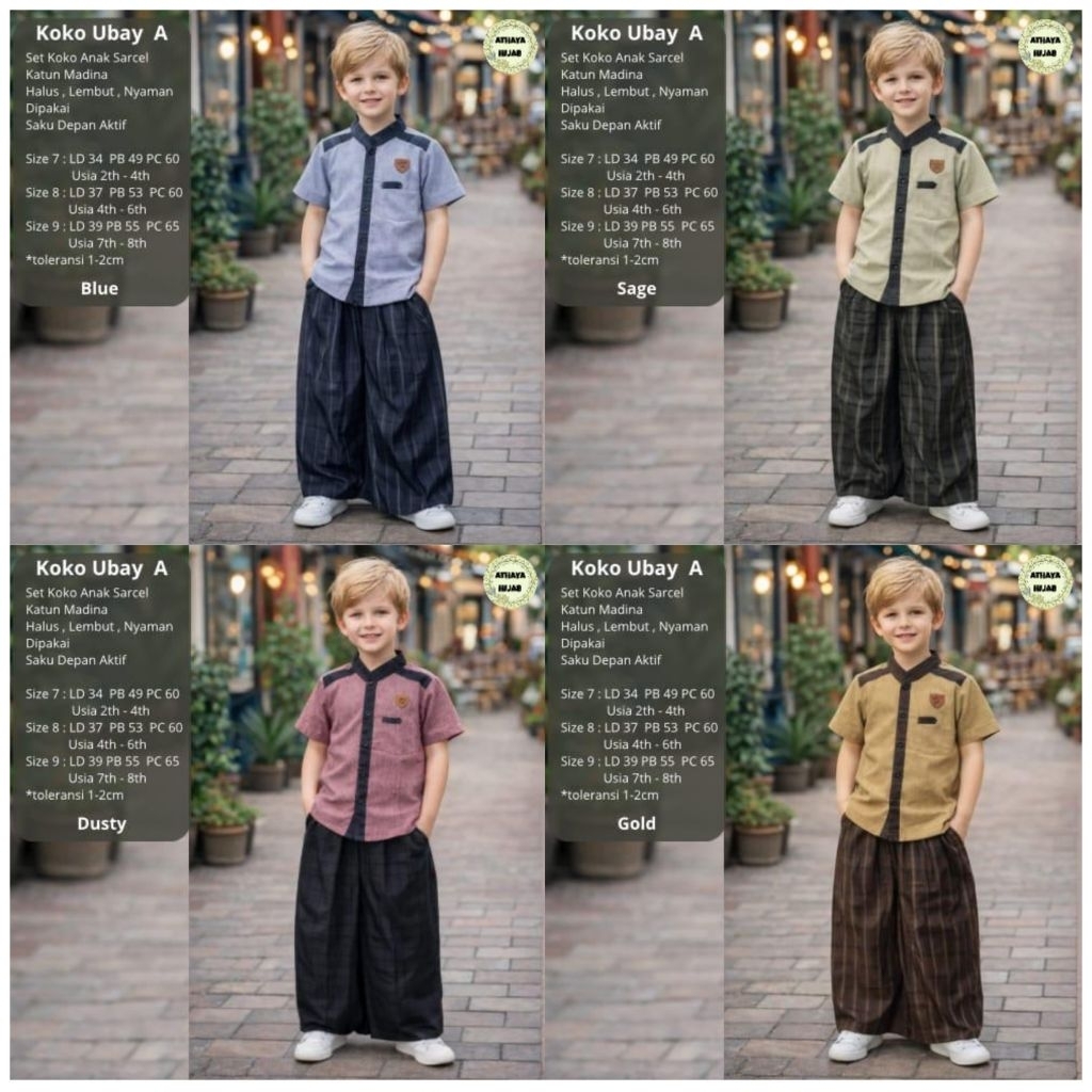 UBAY/ FATHAN SET KOKO KIDS BY ANNORA