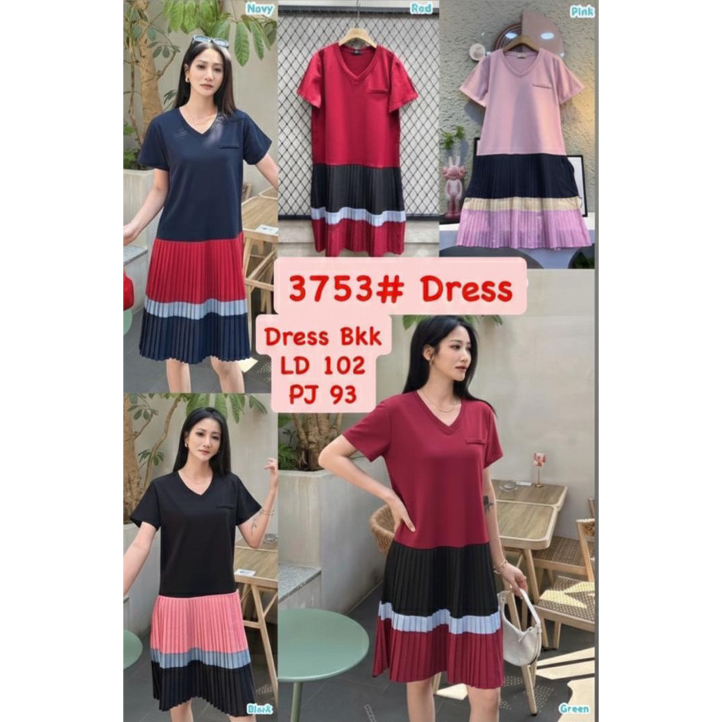 Dress HJ #3753Import BKK