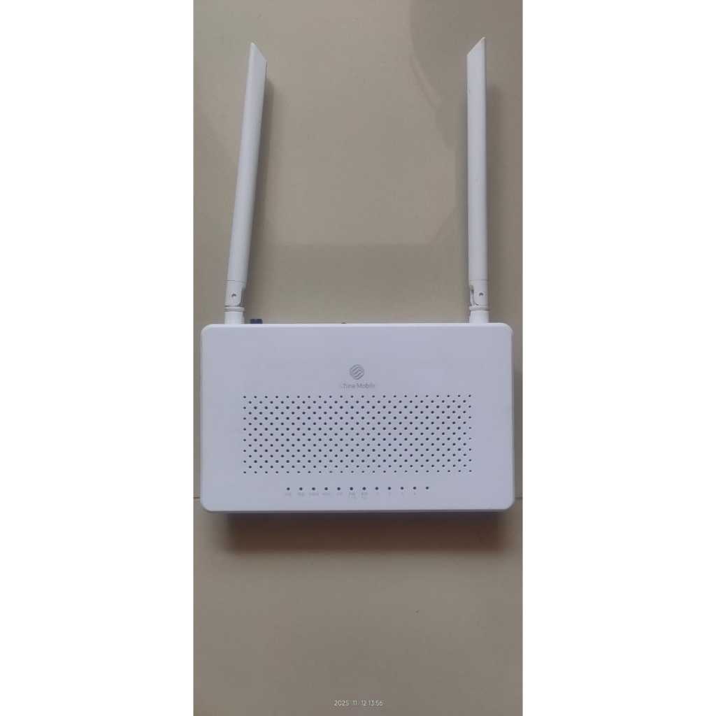 MODEM TEWA 220G XPON DUALBAND (2,4G & 5G) BEKAS (BISA MODE UPLINK PON + ETHERNET) TANPA ADAPTOR