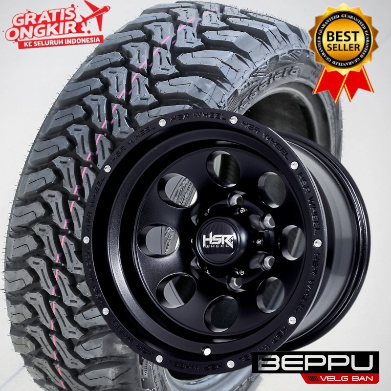 Velg Mobil Ring 15 baut 6 type hsr duffy cocok untuk mobil hilux strada triton hilux dll