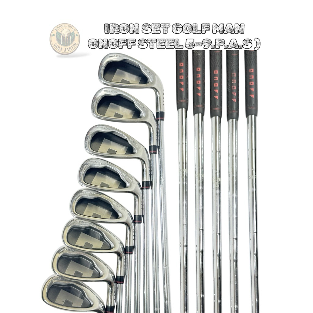 Promo Iron Set Golf Onoff Second Original Shaft N.S Pro 950Gh Flek Stiff - Stick Golf Iron Set Bekas