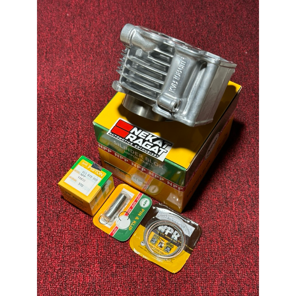 Silinder Blok Kit Vario 110 Karbu KVB NPP Set Piston Ring Pin Circlip