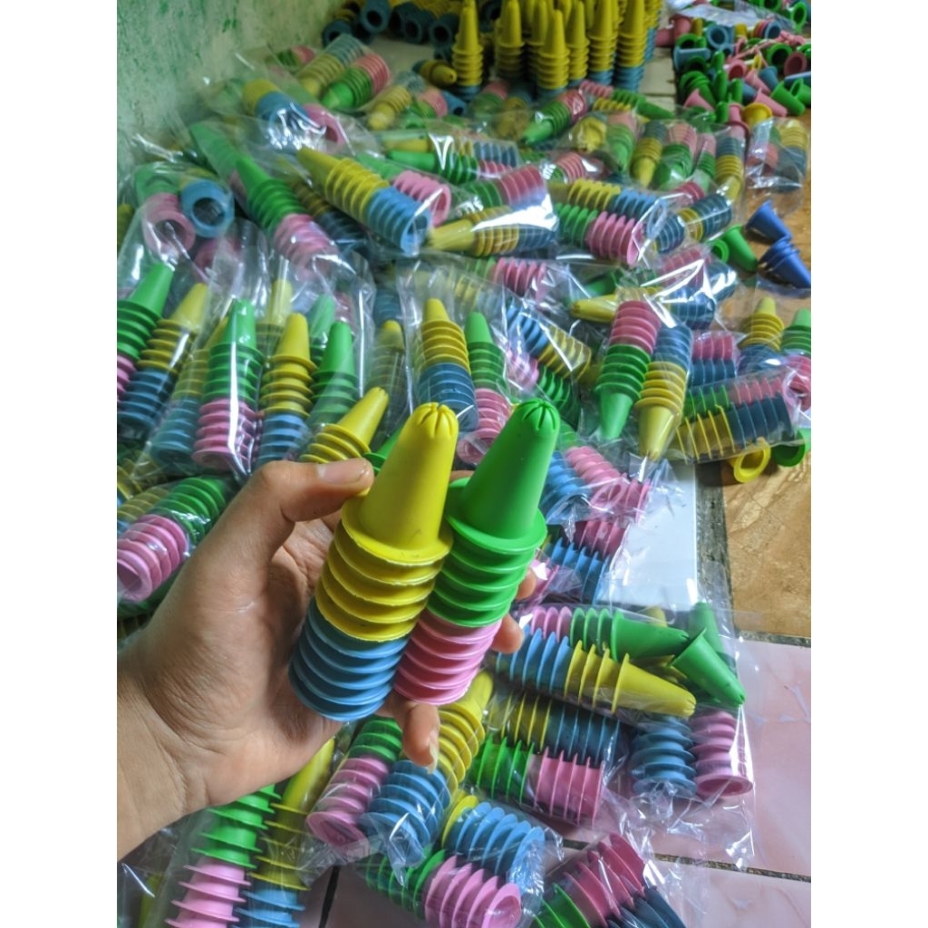 Cetakan Kue Semprit kering Plastik MURAH isi 10pcs