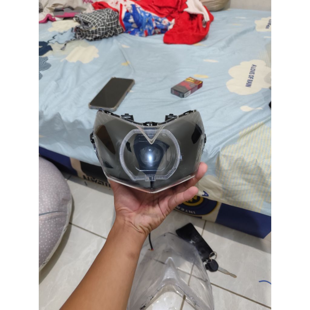 Reflektor biled ala" custom request Supra x 125