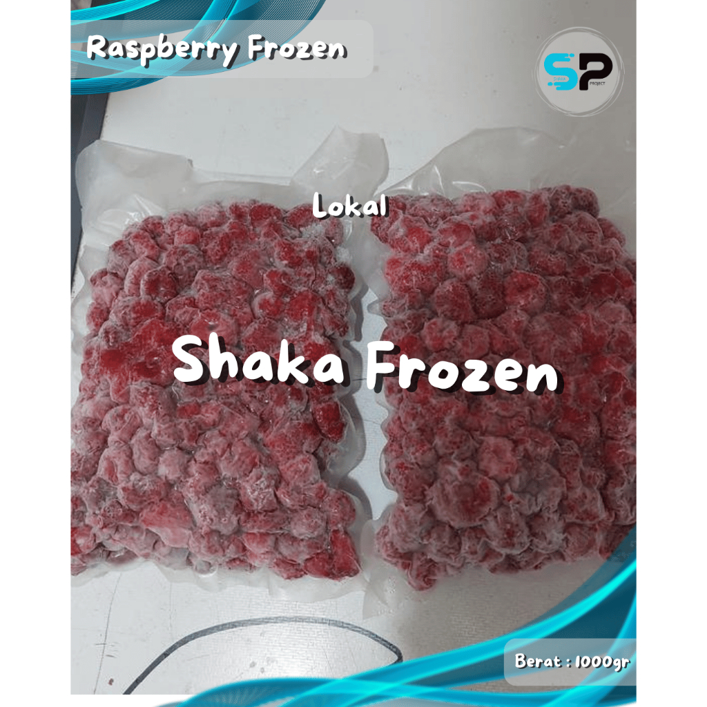 Raspberry Frozen / Beku - 1 Kg