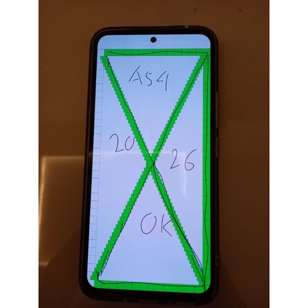 LCD SAMSUNG A54 5G COPOTAN MINUS