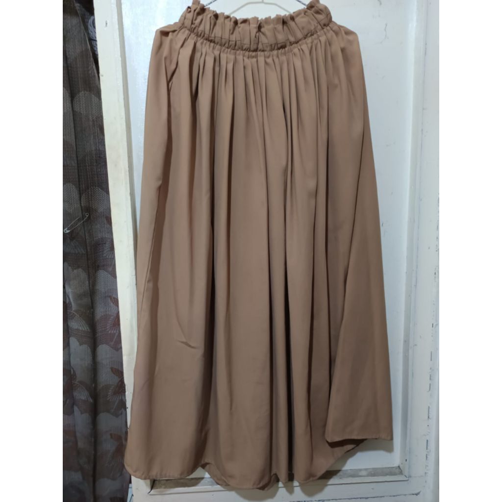 Rok Panjang Mayung Warna Cream