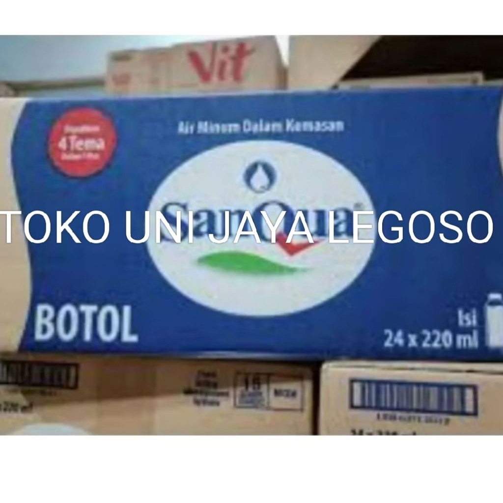 air mineral sanqua 220ml x 24 sanqua / kemasan / botol kecil