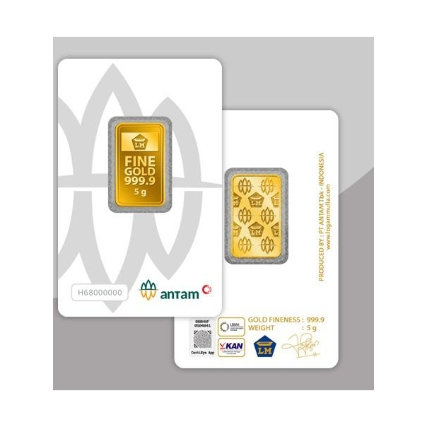 LOGAM MULIA ANTAM 5 GRAM