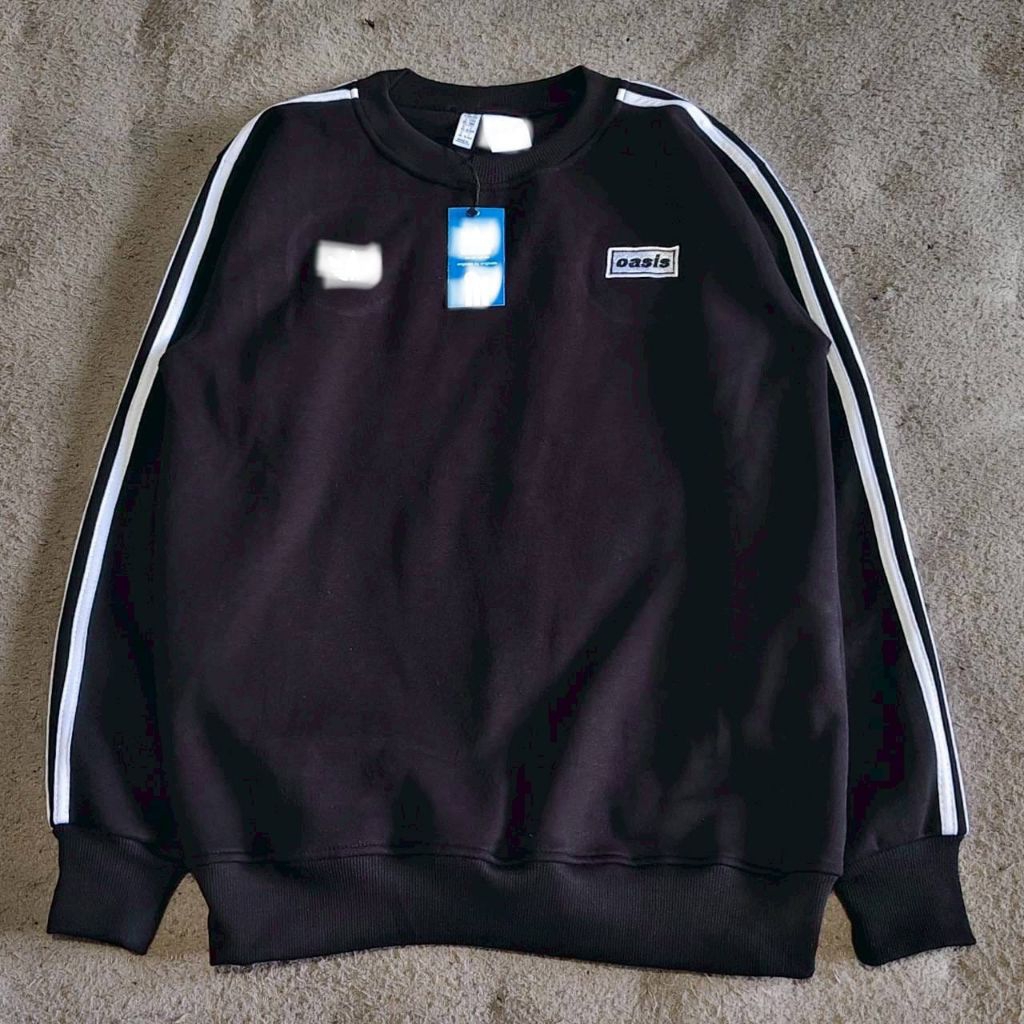 CREWNECK OASIS HITAM