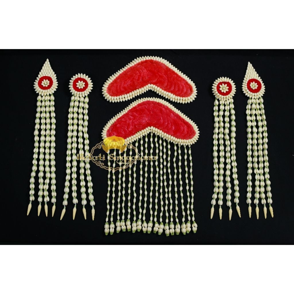 Set Jurai Melati Banjar Melati Imitasi mirip asli
