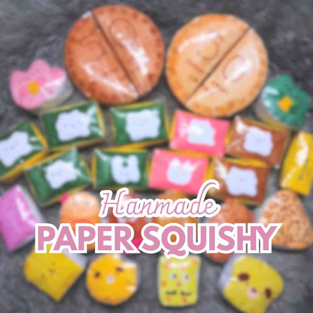 [CatAf] HOMEMADE PAPER SQUISHY TERLUCU | LIMITED STOCK