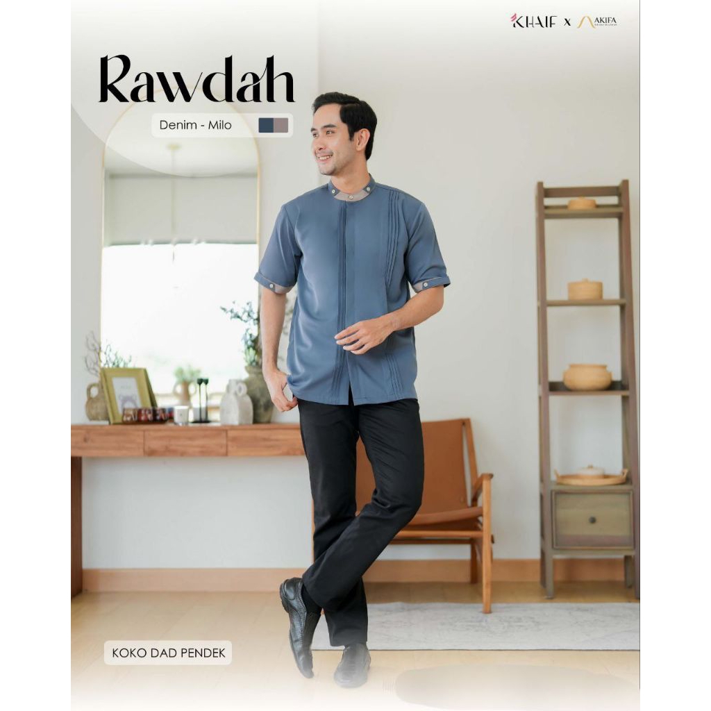 RAWDAH KOKO PENDEK DAD BY AKIFA