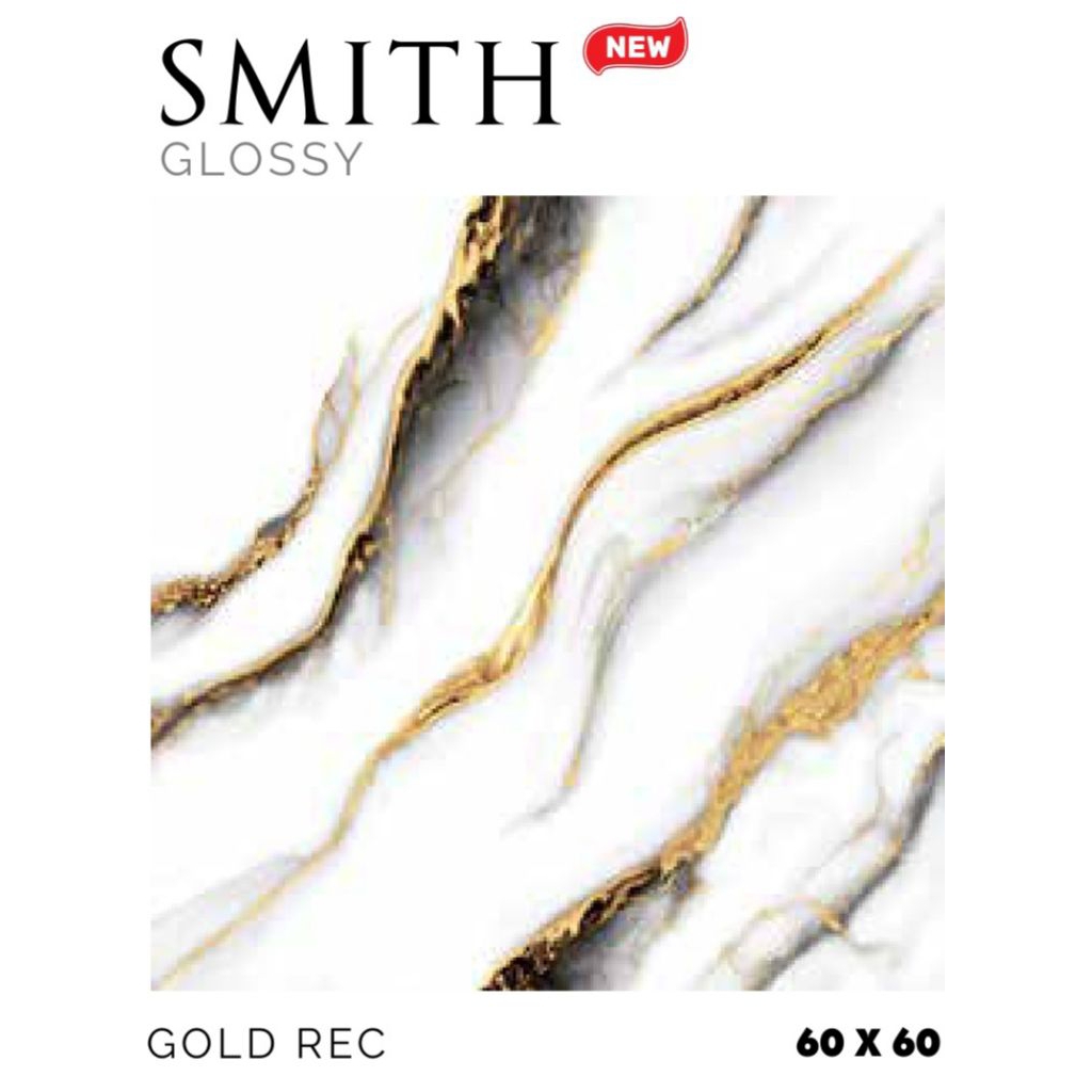 Keramik Merk Platinum Smith Gold ukuran 60x60 cm tekstur Glossy