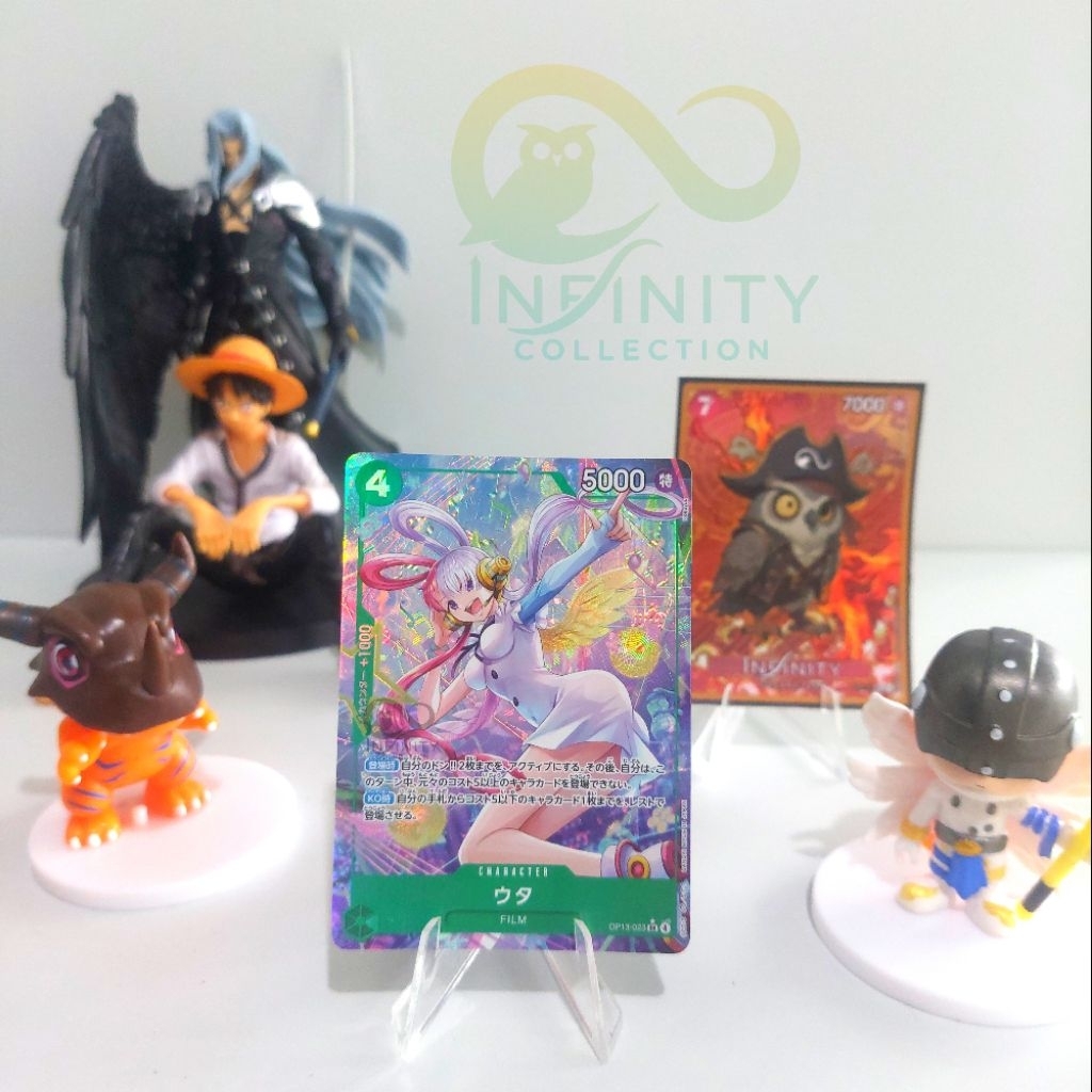Kartu TCG One Piece Uta (SR Pararell) Original