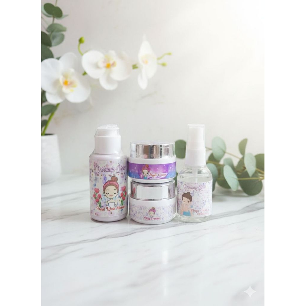 Paketan cream d'beauty glow (Tanpa Serum)